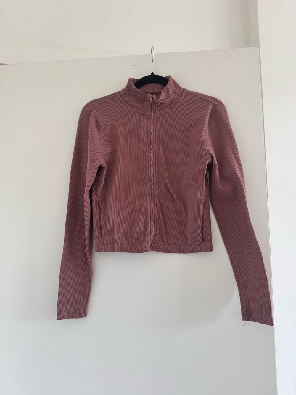 Abercrombie & Fitch Mauve Zip-Front Women's Jacket